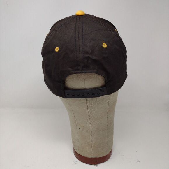 Outdoor Cap PW Black Yellow Snapback Hat Cap Adjustable OSFM Graphic Print - Picture 6 of 10